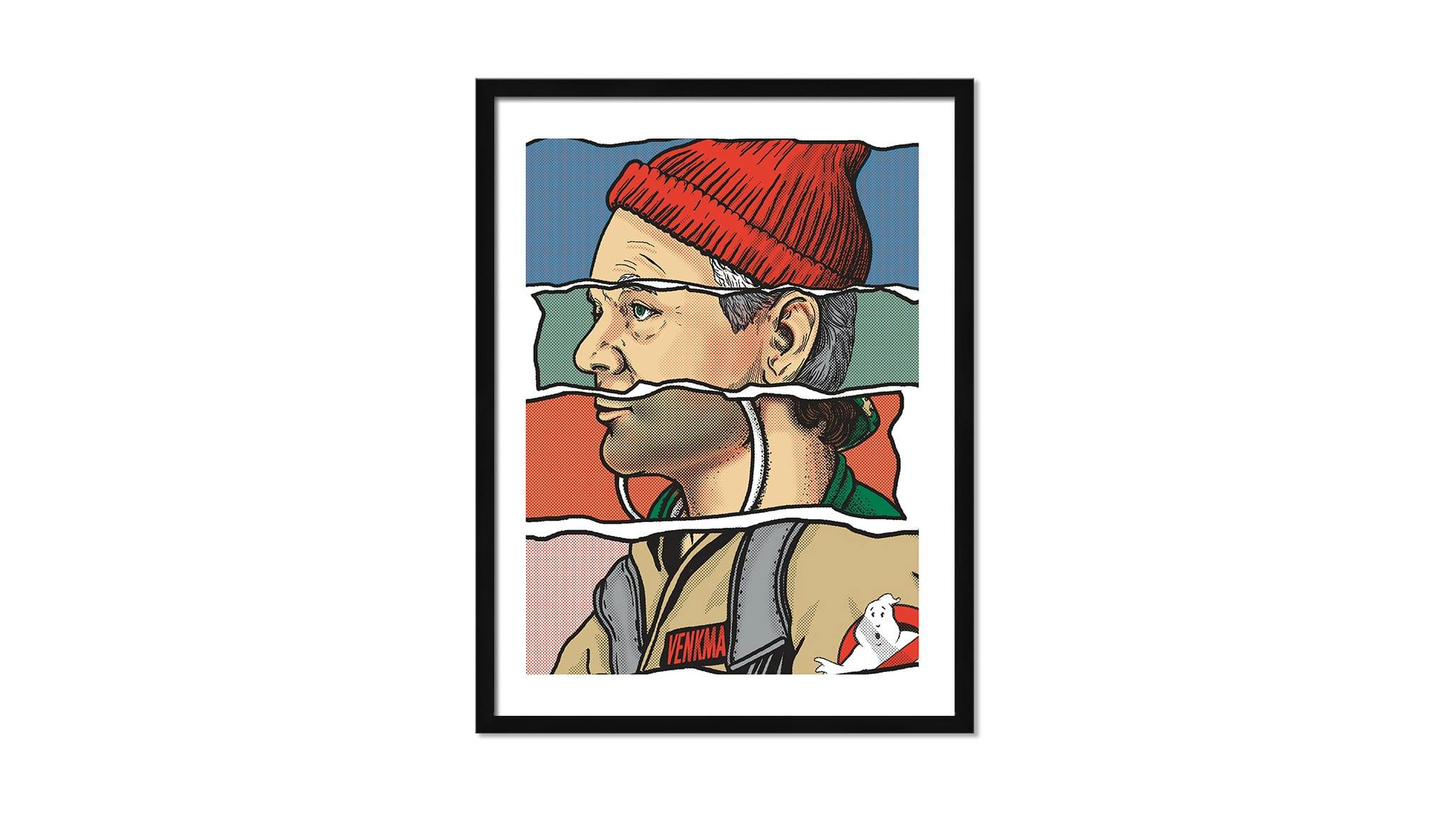 Paper w/ Black Frame